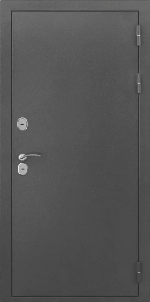 Входная дверь ДвериПРО L-Термо серебро ФЛ-259 (10мм, дуб с пилением) DPRO200178 внешняя сторона