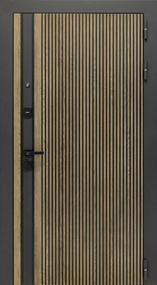 Входная дверь ДвериПРО Rosna ПВХ 10мм Астрод Velutto Bianco DPRO200375 внешняя сторона