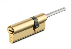 Цилиндровый механизм под вертушку (дл.шток) 164 SX/66 (30+10+26) mm латунь 5 кл.