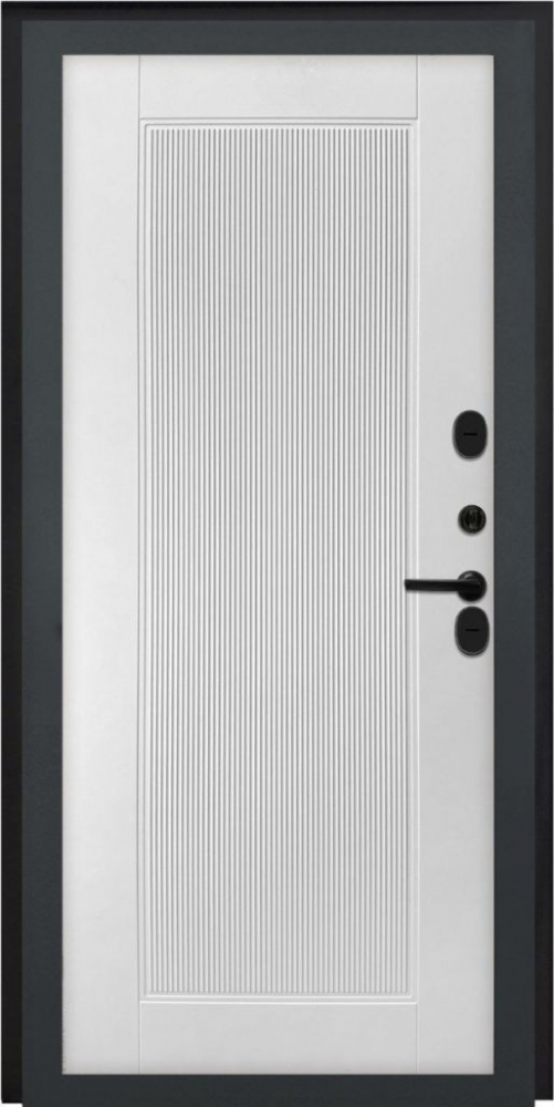 Входная дверь ДвериПРО Квадро ПВХ 10мм Астрод Velutto Bianco DPRO198148 внутренняя сторона