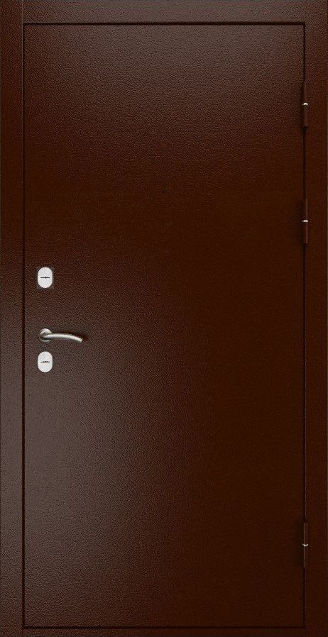 Входная дверь ДвериПРО L Термо L-5 (16мм, белая эмаль) DPRO196945 внешняя сторона